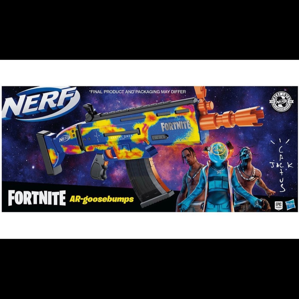 Nerf x Fortnite x Travis Scott Dart Gun